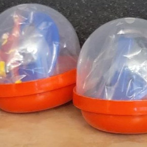 Justice League The Animated Series Launcher Complete Set of 8 Superman Hawkgirl - Picture 12 of 15